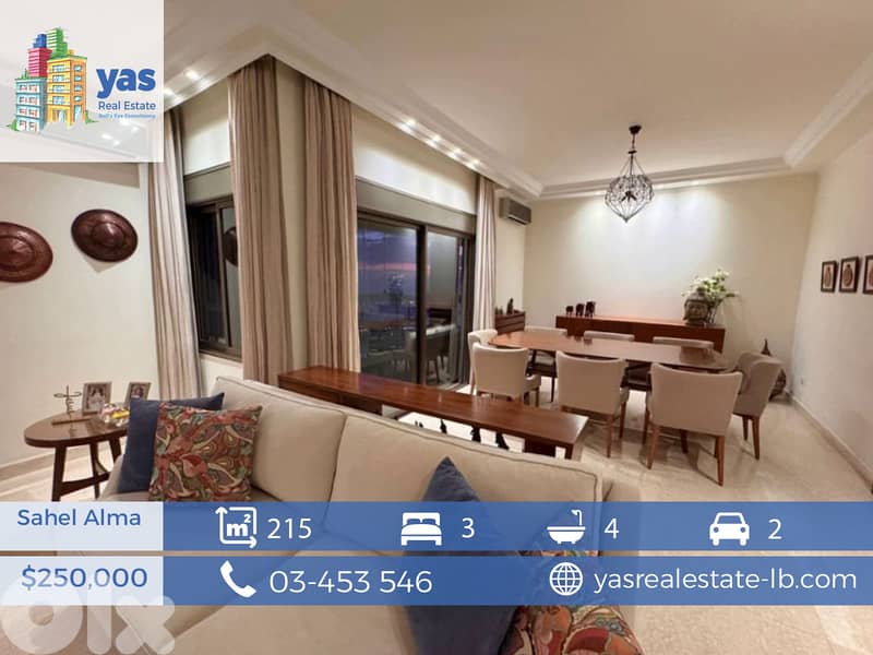 Sahel Alma 215m2 | Renovated Flat | View | Prime Location | IV/BA | 0