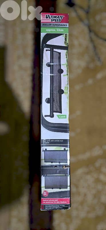 Ultimate Speed 2 x car sun protection roller blinds,car sun protection 1