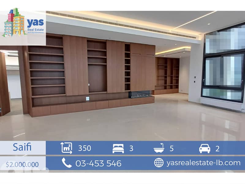 Saifi 350m2 |Ultra Prime Location | Breathtaking Sea View | PA | 0