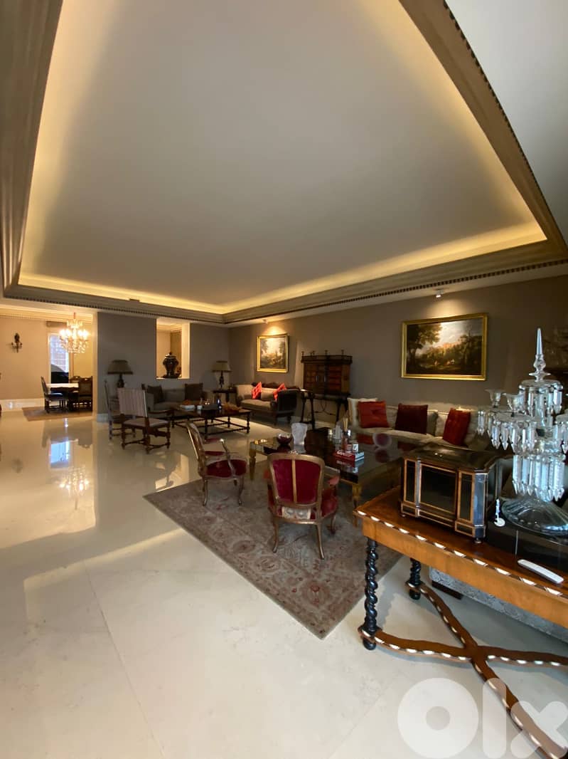 APARTMENT FOR SALE IN RAWCHE 1ST LINE , روشه (500SQ) , (AM-240) 0