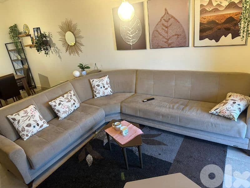 اوضة قعدة زاوية شغل istikbal تركية بتفتح صندوق 0