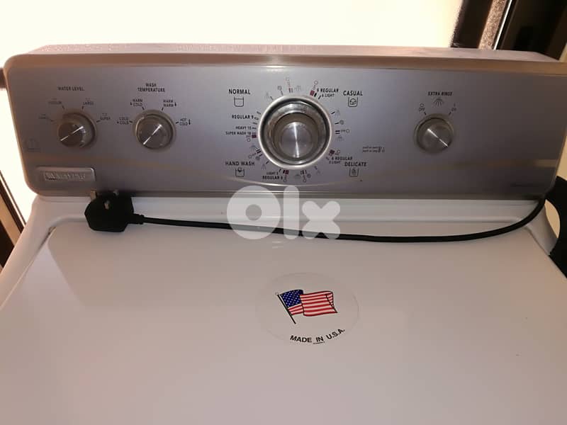 Maytag washing machine in very good quality. 0