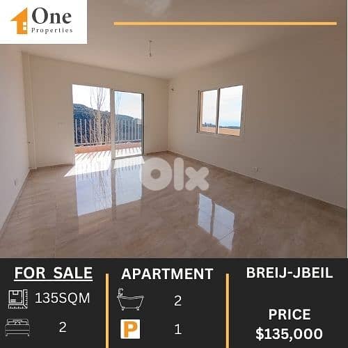 APARTMENT FOR SALE IN BREIJ- JBEIL 0
