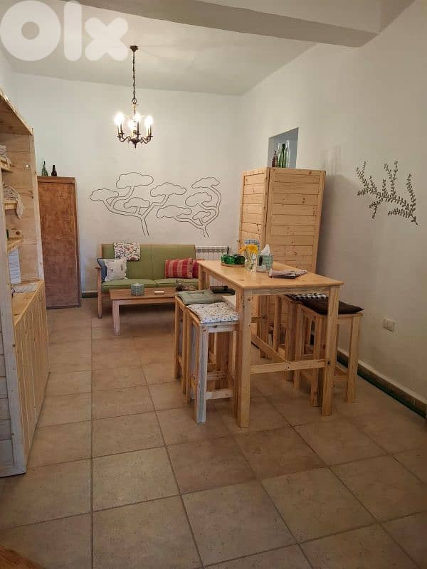 High kitchen table and four chairs 7