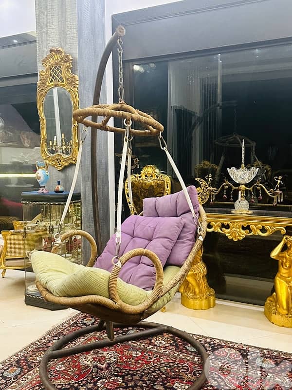 garden hanging swing chair actual 5