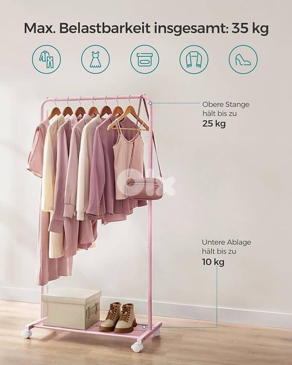 pink clothes rack 4