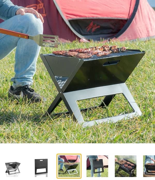 ACTIVA Grill Folding Grill Picnic Grill Charcoal Grill 0
