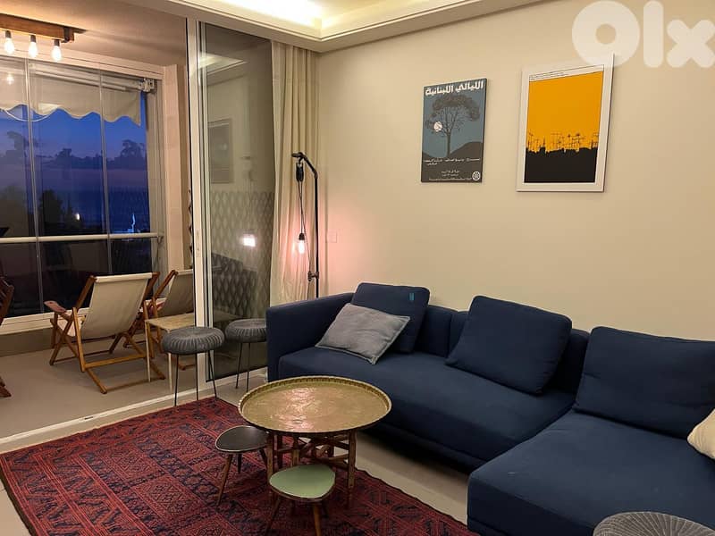 Amchit 53m2 | Furnished Chalet | Rent | Prime Location | BA 2