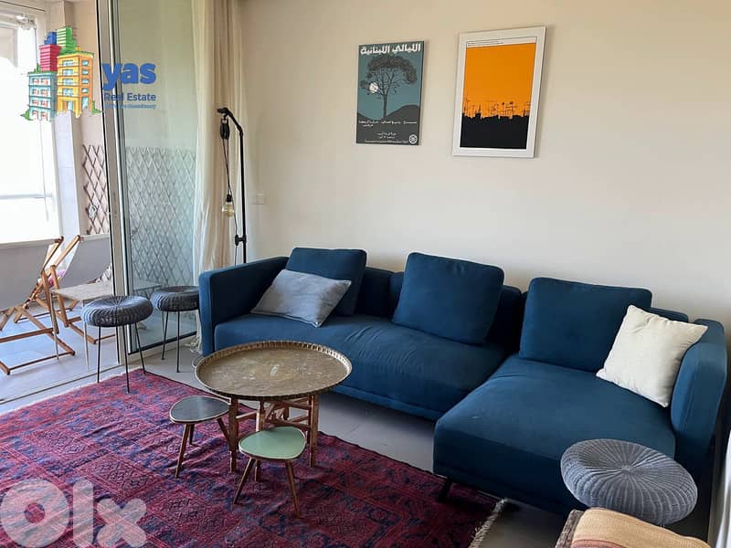 Amchit 53m2 | Furnished Chalet | Rent | Prime Location | BA 4