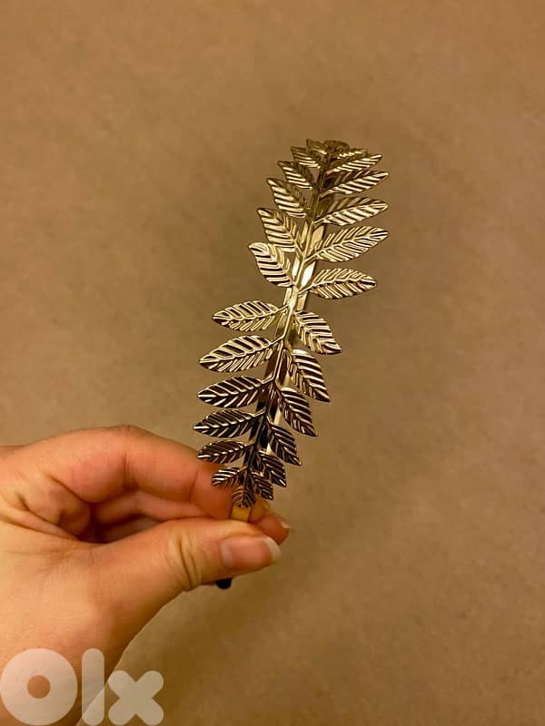 Gold leaves headband/ headpiece 1