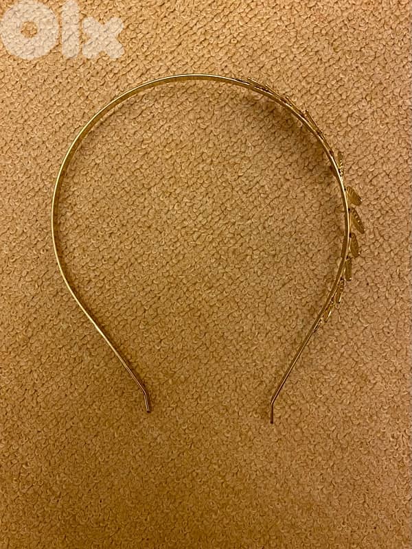 Gold leaves headband/ headpiece 3