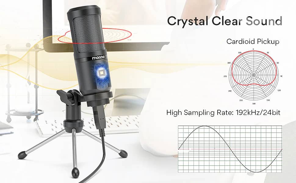 MAONO PM461 Series Condenser USB Microphone 3