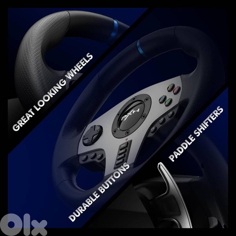 Pxn V9 Gaming Racing Wheel | PC - PS3 - PS4 - Xbox - Switch 5