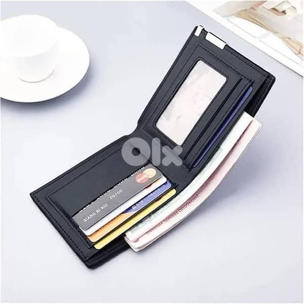 Men’s Slim Leather Wallet | Card Holder with Money Clip 3