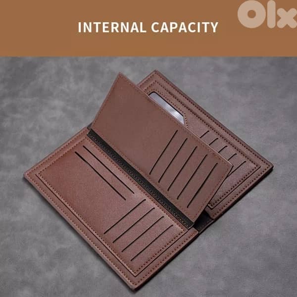 PU Leather Wallet for Men | Durable Coin Purse and Card Holder 1