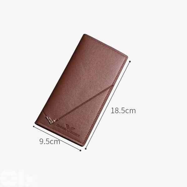 PU Leather Wallet for Men | Durable Coin Purse and Card Holder 3