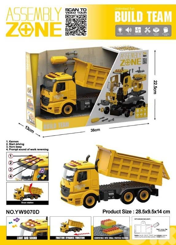 twisting dump truck 0