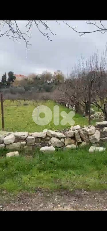 land for sale in ain jdide bhamdoun أرض للبيع في عين الجديده بحمدون 0