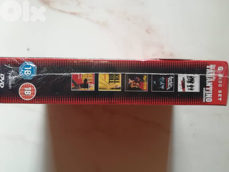 Best of Quinten Tarantino 5 movies 6 DVDs box set new sealed 2