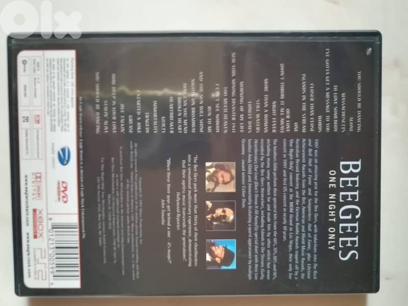 Bee Gees one night only DVD 2
