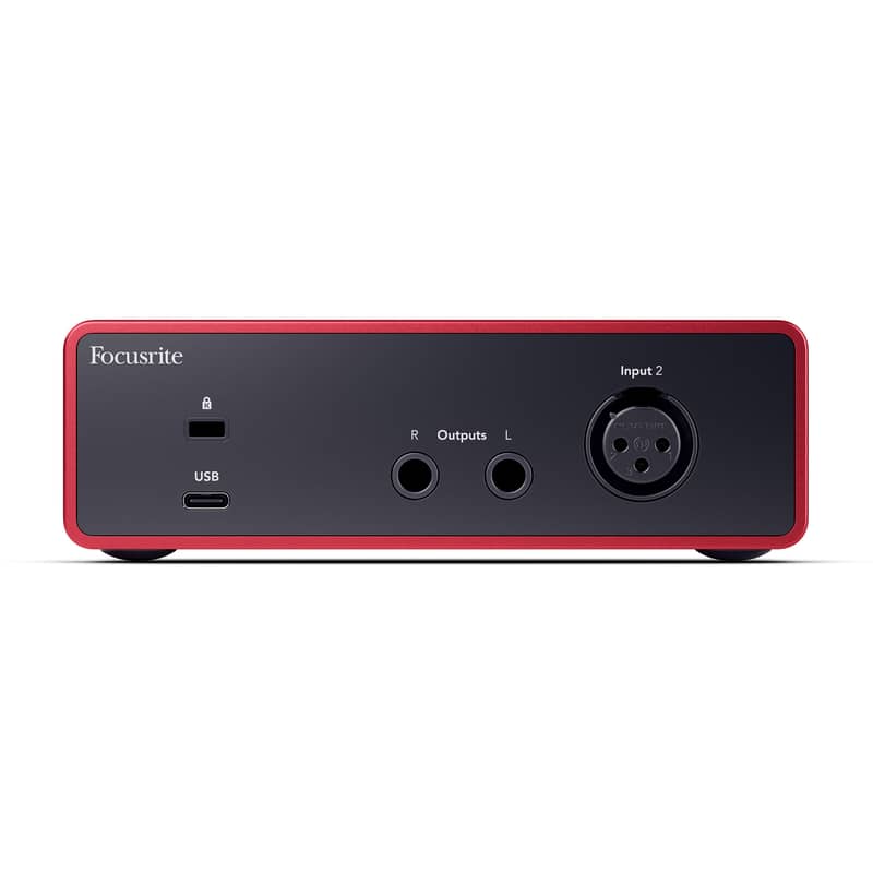Focusrite Scarlett Solo G4 Audio Interafce,4th Gen USB Audio Interface 2