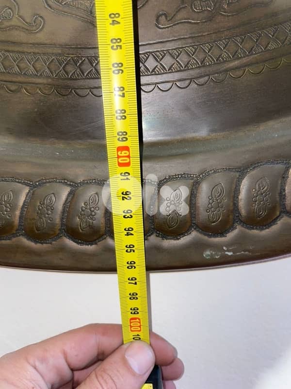 Antique “Persian origin” Large brass صدر نحاس 2
