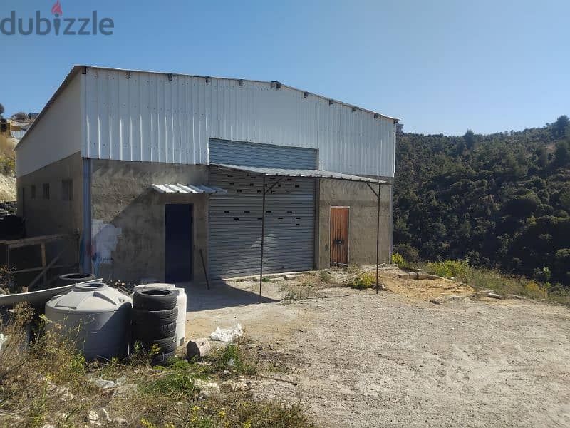 مستودع صناعي للبيع او للايجار 0