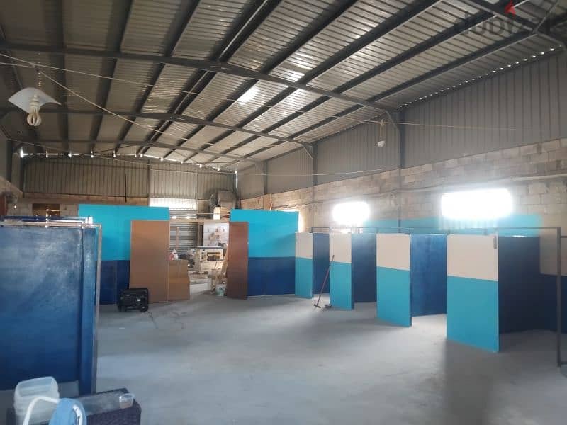 مستودع صناعي للبيع او للايجار 9