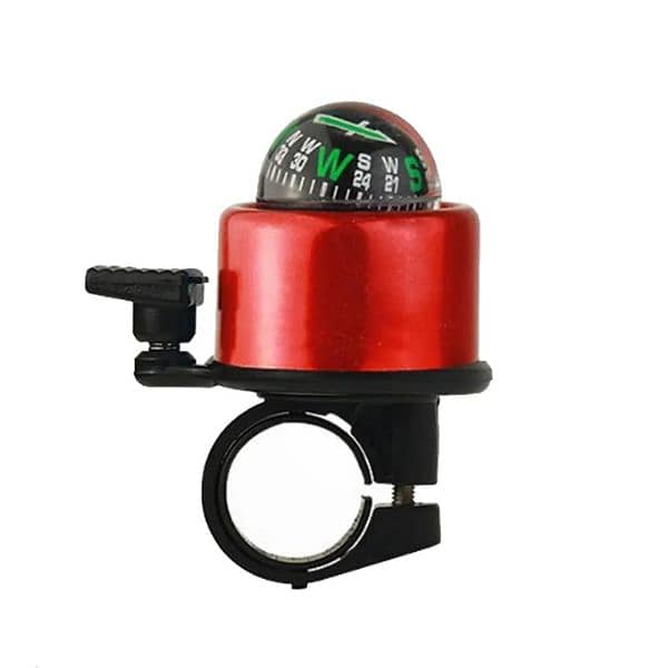 Metal bell with compass 0