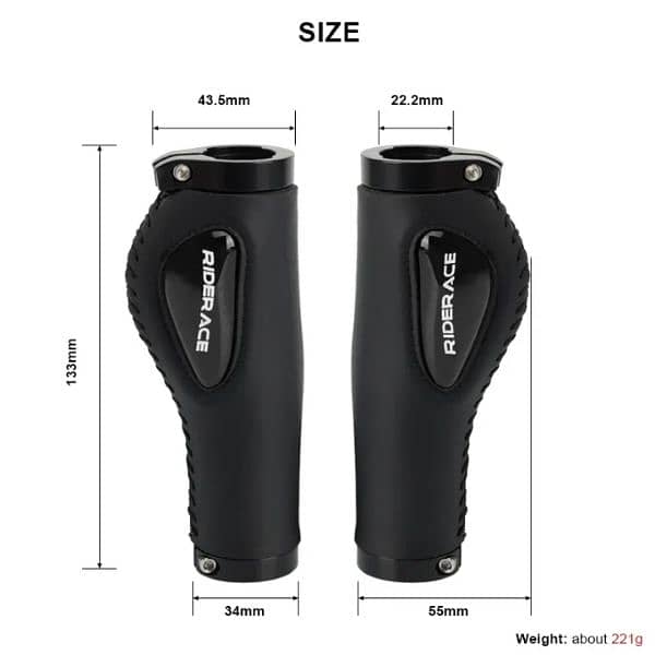 Gel Bicycle Handlebar Grips 0