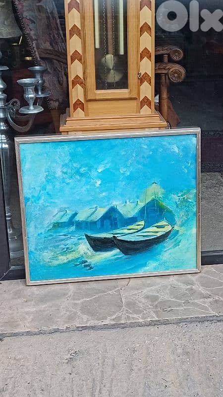 لوحة رسم زيتي اوروبية 10