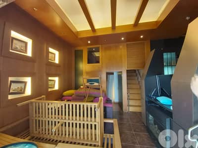 tabarja duplex chalet ground floor for sale shared pool Ref#6509