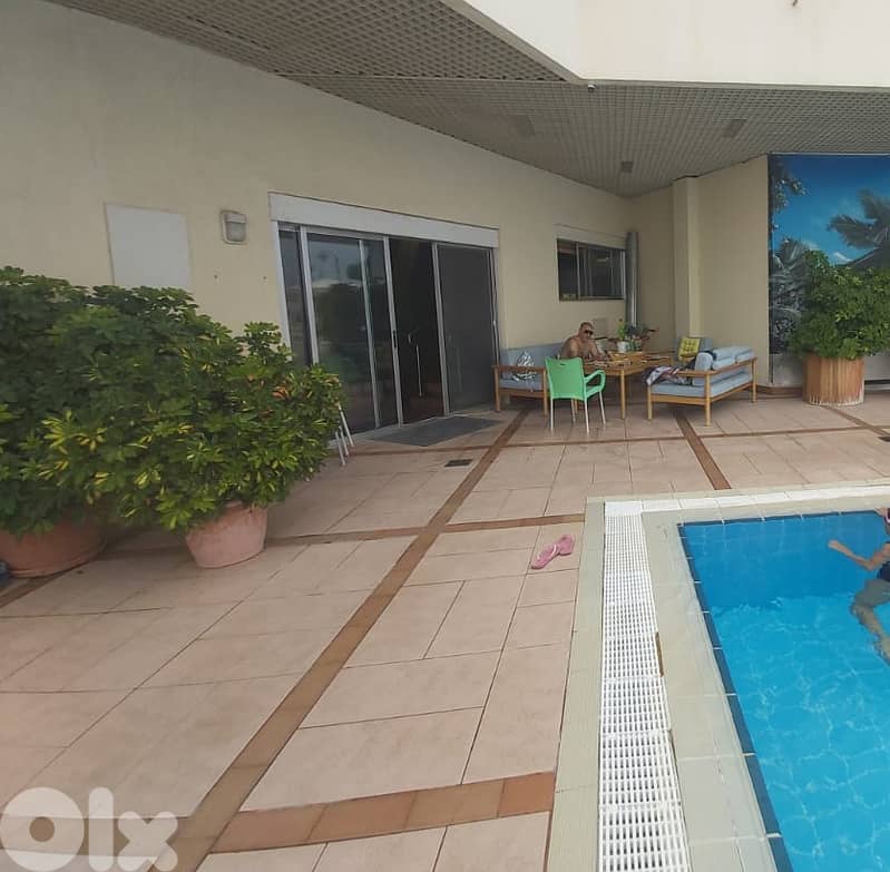 tabarja duplex chalet ground floor for sale shared pool Ref#6509 2