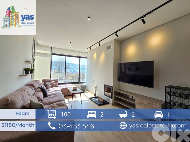 Faqra 100m2 | Furnished Chalet | Modern | Mountain View | DA | 0