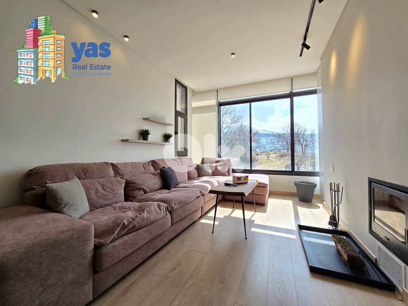 Faqra 100m2 | Furnished Chalet | Modern | Mountain View | DA | 8