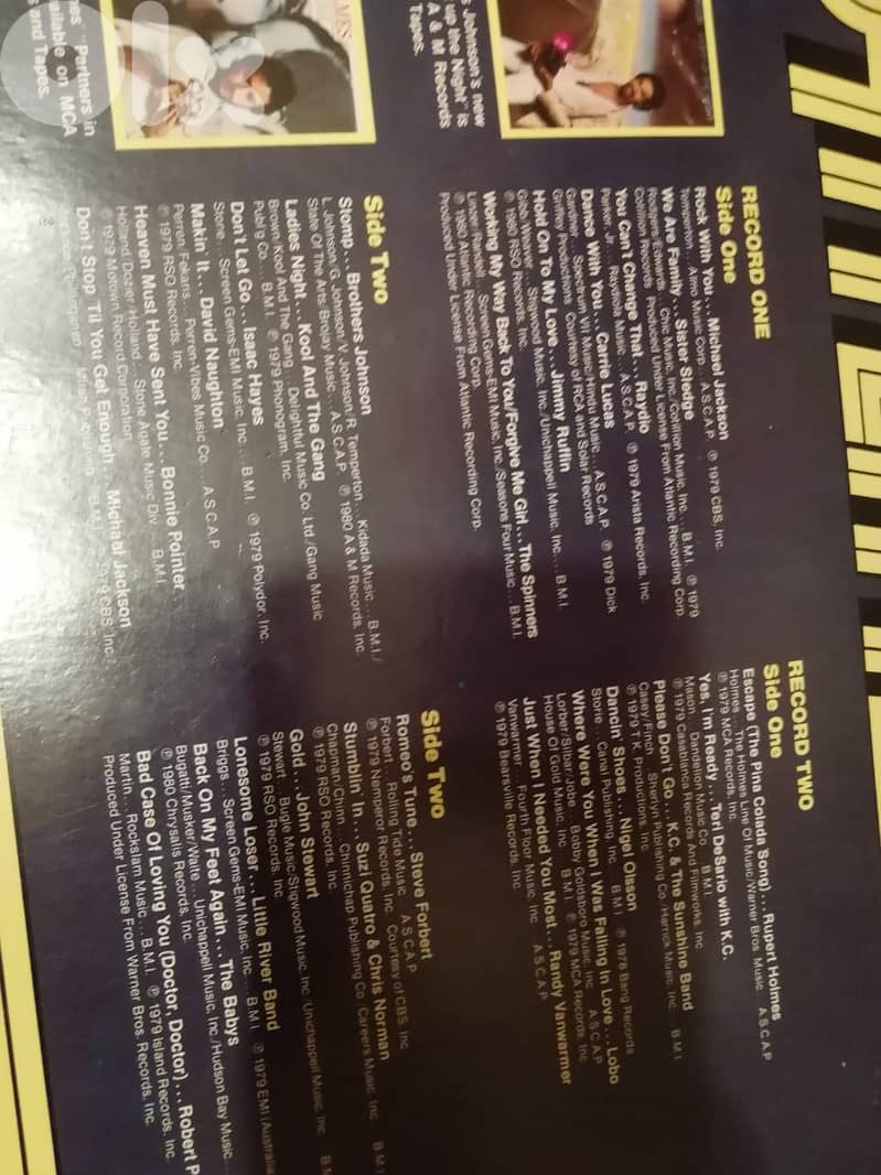 Hitline 2 vinyl lp selected songs of 1980 1