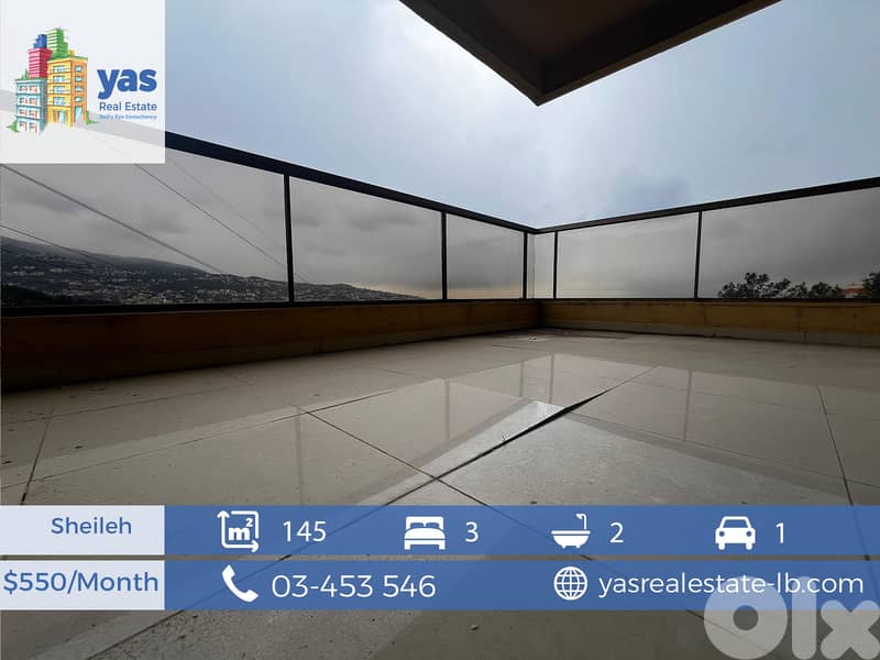 Sheileh 145m2 | Rent | Partly Furnished | Calm Street | KS 0