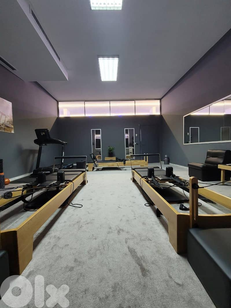 WOOD BED PILATOS SIZE 2420*760*760MM 4