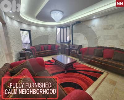 Aley/Fully Furnished/Calm Neighborhood/High-end Finishing REF#NN118863