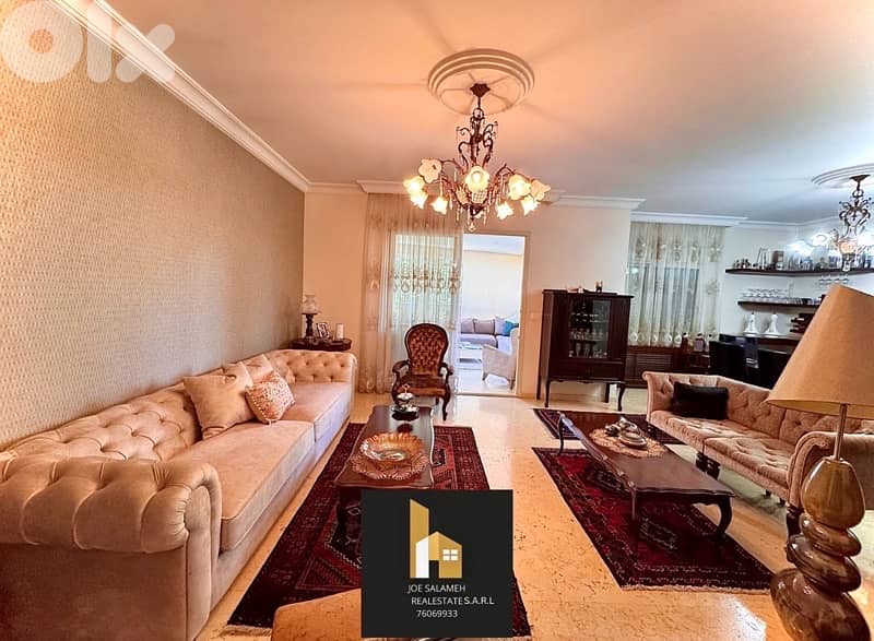 Apartment for sale in Kfarhbab 150m2+100m2 terrace High End/كفرحباب 0
