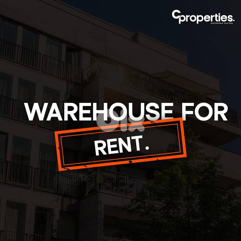 Warehouse for rent in Mazraat Yachouh CPHE20 0
