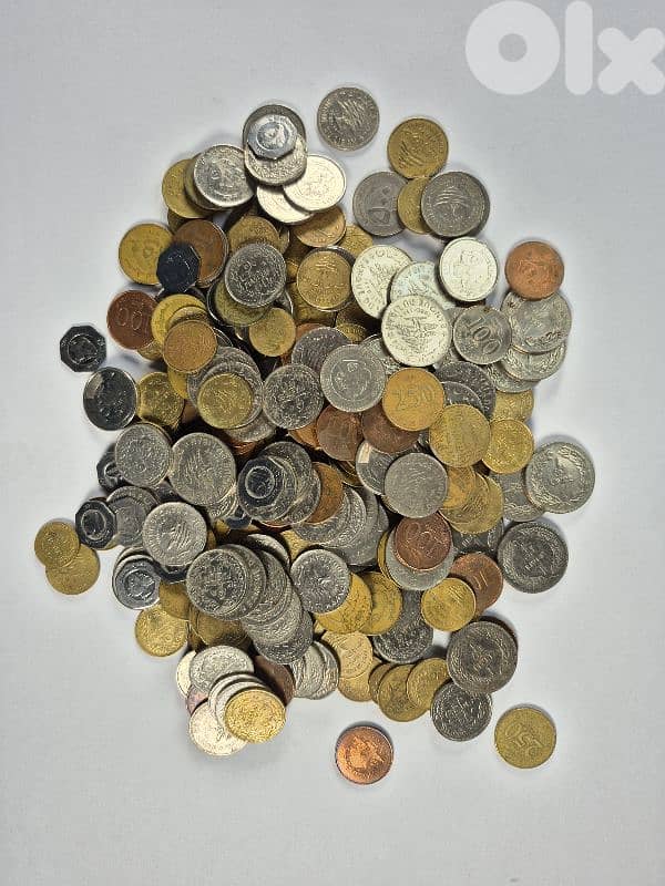 عملات لبنانية قديمة Lebanese coin lot 0