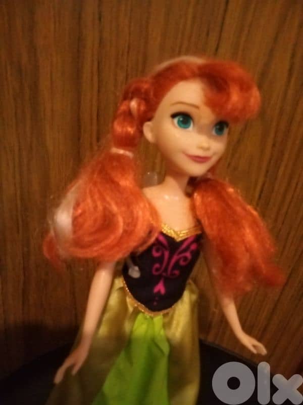 Princess ANNA -FROZEN as new Disney doll from Hasbro=22$ 1
