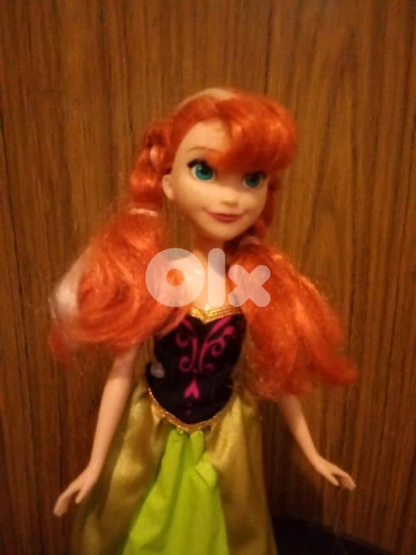 Princess ANNA -FROZEN as new Disney doll from Hasbro=22$ 5