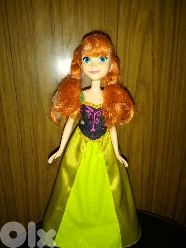 Princess ANNA -FROZEN as new Disney doll from Hasbro=22$ 6