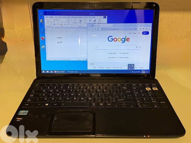 Toshiba Satellite C850 - B519 2