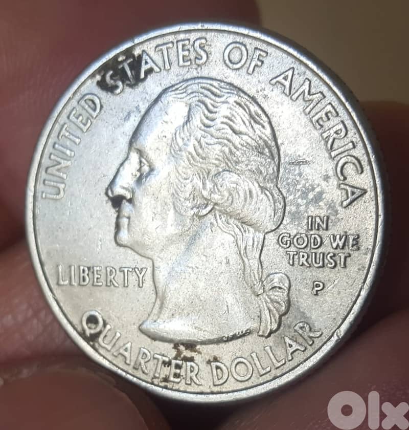 Quarter Dollar 2001 for 10 USD 1
