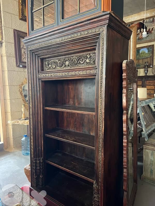 solid wood teak old antique cupboard 2