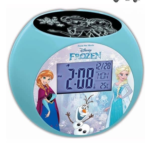 Disney frozen clock alarm , radio 0