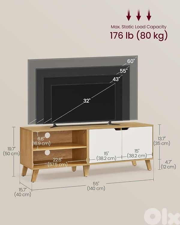 VASAGLE TV Cabinet 2